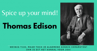 Spice up your mind – THOMAS EDISON Spice up your mind – THOMAS EDISON