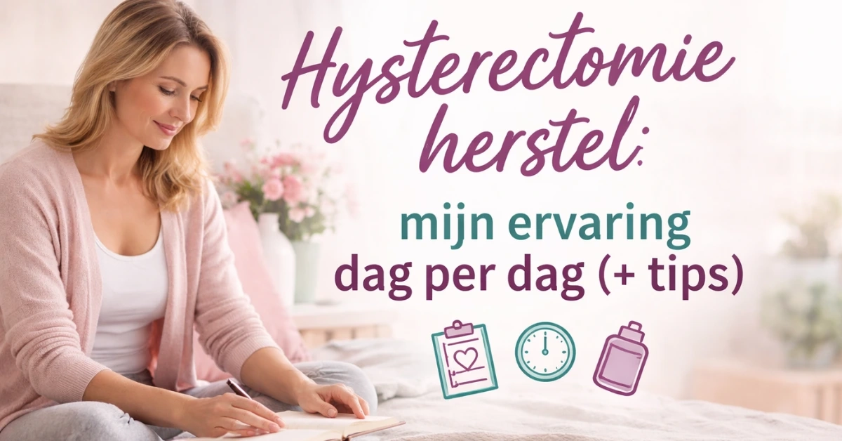 Hysterectomie ervaring er herstel