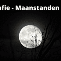 Fotografie – Maanstanden – Deel 1