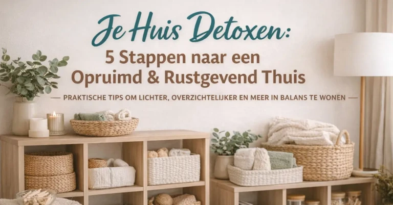 Je huis detoxen