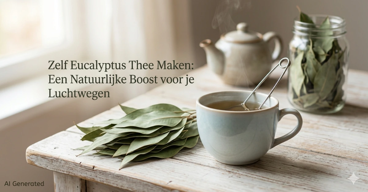 Eucalyptus Thee Maken: Verfrissende Recepten, 5 Gezondheidsvoordelen & Tips