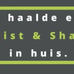 Ik haalde een Twist & Shape in huis.