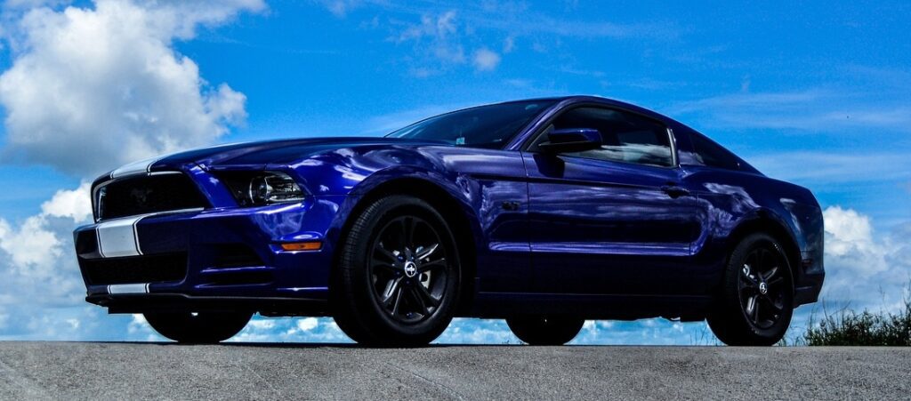 EvenDelen.be Droomauto Ford Mustang