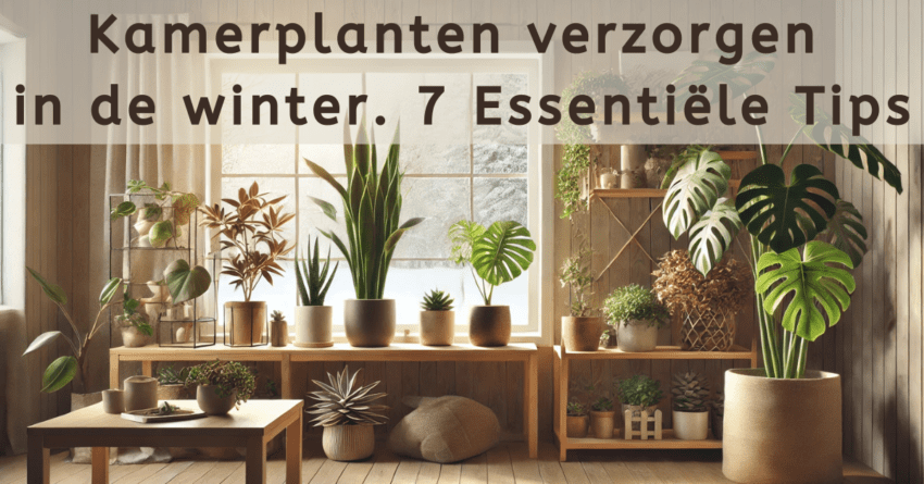 EvenDelen.be Kamerplanten verzorgen winter