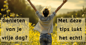 EvenDelen.be Genieten vrije dag