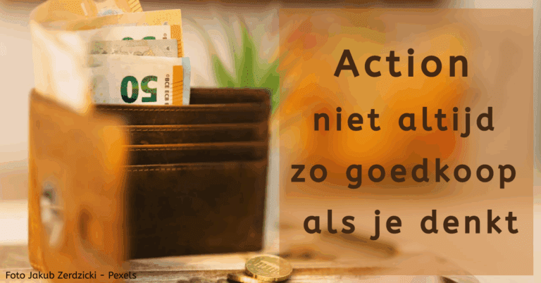 EvenDelen.be Action niet altijd goedkoop