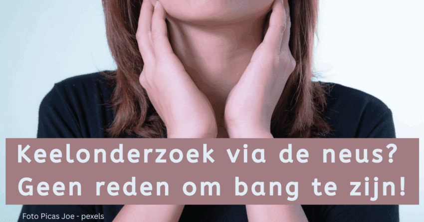 EvenDelen.be Keelonderzoek via neus