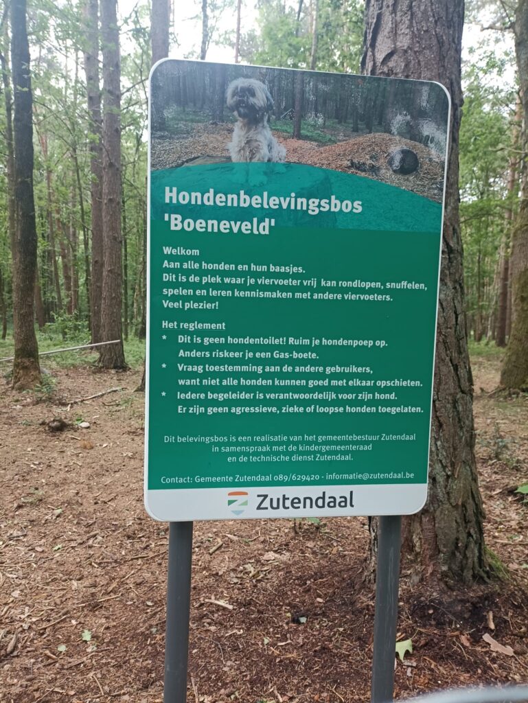 EvenDelen.be Honden losloopgebied Boeneveld Zutendaal