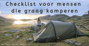 EvenDelen.be Checklist kamperen