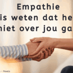 EvenDelen.be Empathie