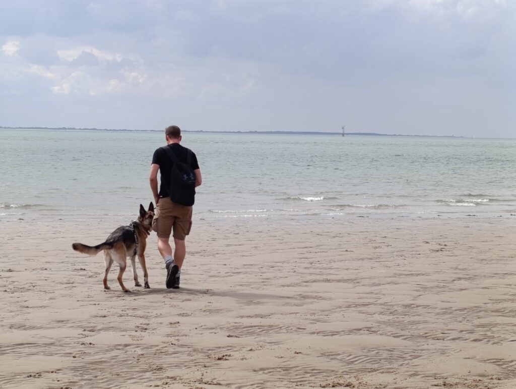 Hondenstrand Westerschouwen Zeeland