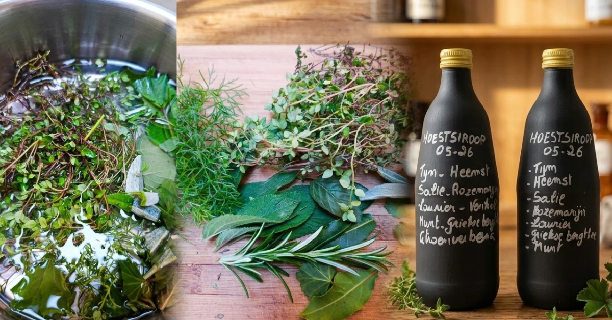 Zelf hoestsiroop maken uit eigen tuin: Een krachtige mix van 10 kruiden